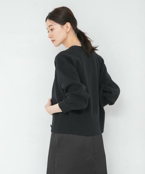 URBAN RESEARCH / アーバンリサーチ カーディガン・ボレロ | コットンカシミヤＶネックショートカーディガン | 詳細5