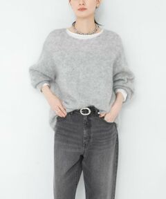 URBAN RESEARCH / アーバンリサーチ ニット・セーター | 『WEB/一部店舗限定カラー』ヘアリールーズニット