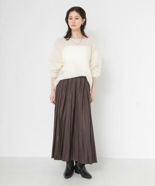URBAN RESEARCH / アーバンリサーチ ロング・マキシ丈スカート | ランダムプリーツスカート | 詳細6