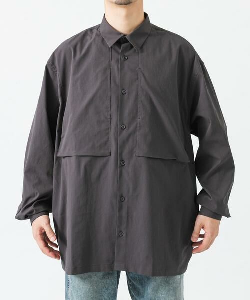 URBAN RESEARCH / アーバンリサーチ シャツ・ブラウス | Wide Dad FUNCTIONAL WIDE SHIRTS | 詳細14