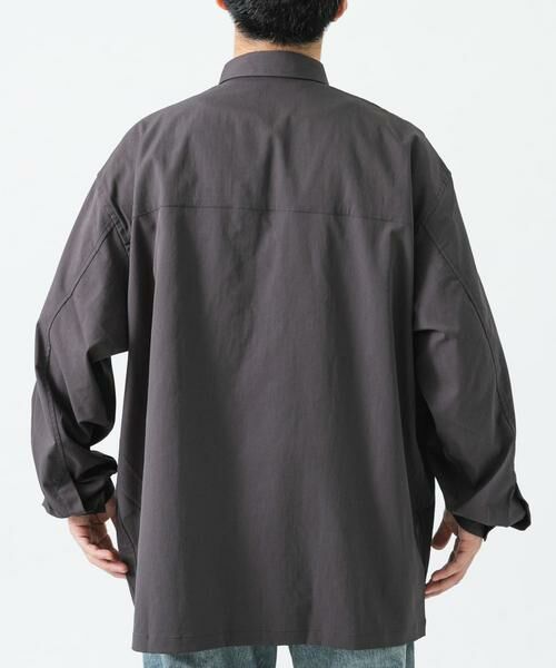 URBAN RESEARCH / アーバンリサーチ シャツ・ブラウス | Wide Dad FUNCTIONAL WIDE SHIRTS | 詳細16