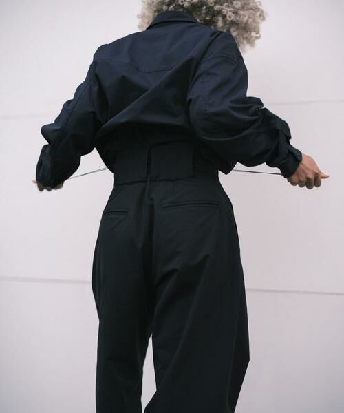 URBAN RESEARCH / アーバンリサーチ その他パンツ | Wide Dad　DAD EASY SUPPORT PANTS（ネイビー）
