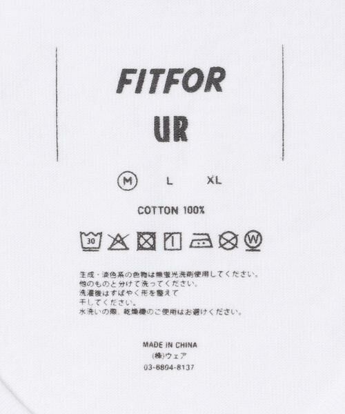 URBAN RESEARCH / アーバンリサーチ タンクトップ | 『別注』fitfor×URBAN RESEARCH　WIDE SLEEVELESS T-SHIRTS | 詳細6