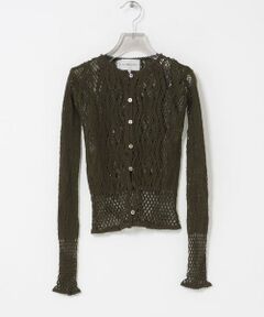 URBAN RESEARCH / アーバンリサーチ カーディガン・ボレロ | EUCHRONIA　STRETCH LACE CARDIGAN