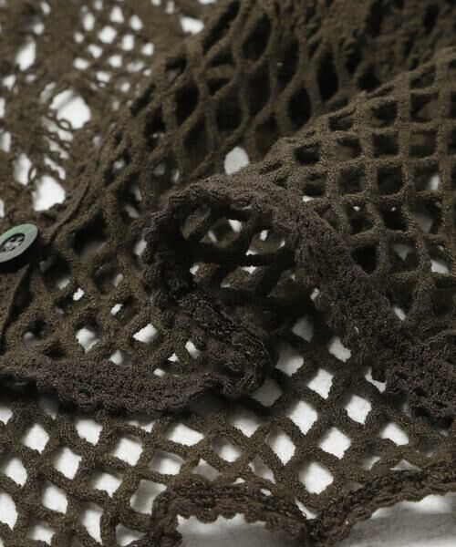URBAN RESEARCH / アーバンリサーチ カーディガン・ボレロ | EUCHRONIA　STRETCH LACE CARDIGAN | 詳細5