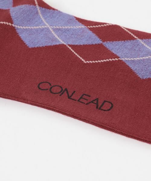 URBAN RESEARCH / アーバンリサーチ ソックス | CONLEAD　ARGYLE WOOL SHORT | 詳細2