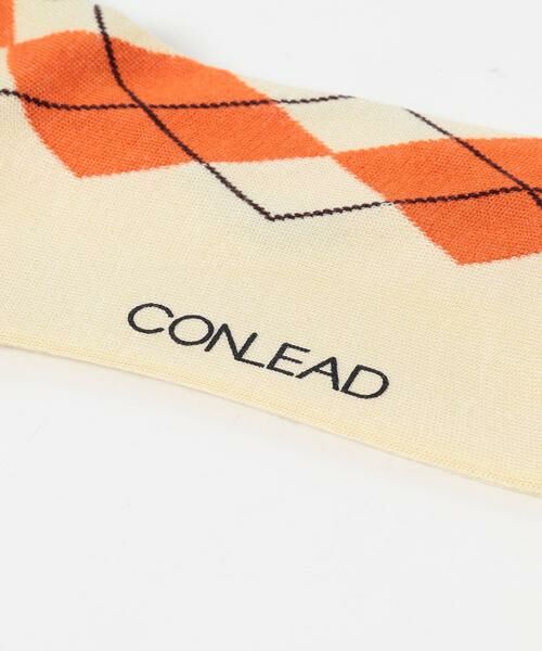 URBAN RESEARCH / アーバンリサーチ ソックス | CONLEAD　ARGYLE WOOL SHORT | 詳細4