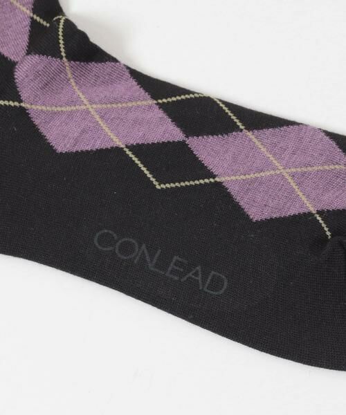 URBAN RESEARCH / アーバンリサーチ ソックス | CONLEAD　ARGYLE WOOL SHORT | 詳細9