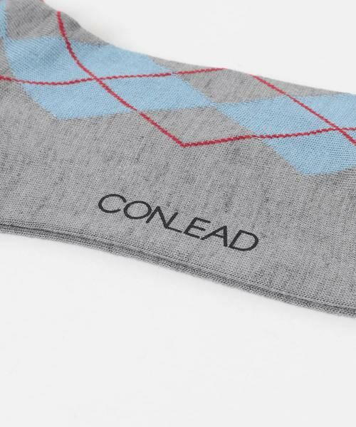 URBAN RESEARCH / アーバンリサーチ ソックス | CONLEAD　ARGYLE WOOL SHORT | 詳細11