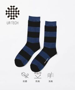 URBAN RESEARCH / アーバンリサーチ ソックス | 『UR TECH』ワイドピッチボーダーソックス
