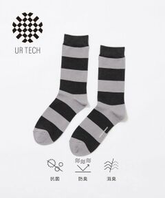 URBAN RESEARCH / アーバンリサーチ ソックス | 『UR TECH』ワイドピッチボーダーソックス