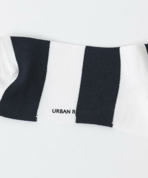 URBAN RESEARCH / アーバンリサーチ ソックス | 『UR TECH』ワイドピッチボーダーソックス | 詳細3