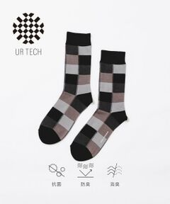 URBAN RESEARCH / アーバンリサーチ ソックス | 『UR TECH』ランダムチェックソックス