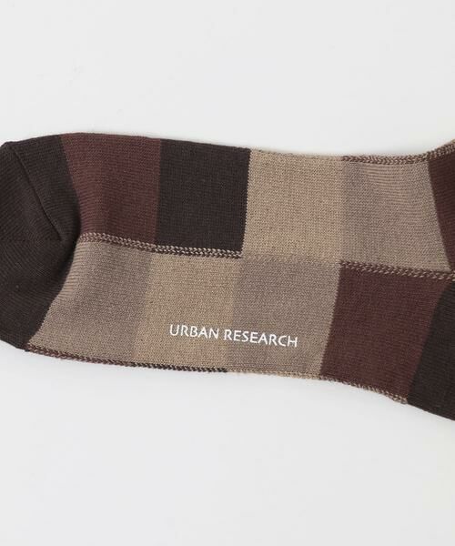 URBAN RESEARCH / アーバンリサーチ ソックス | 『UR TECH』ランダムチェックソックス | 詳細4
