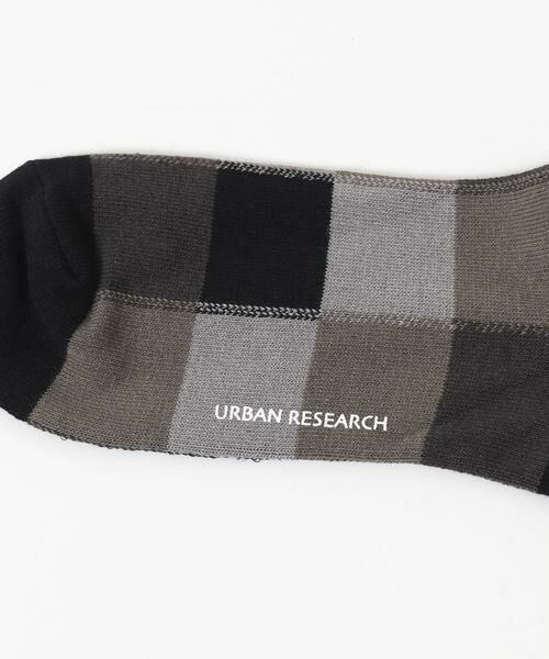 URBAN RESEARCH / アーバンリサーチ ソックス | 『UR TECH』ランダムチェックソックス | 詳細8