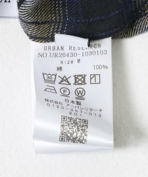 URBAN RESEARCH / アーバンリサーチ シャツ・ブラウス | SIDOGRAS PLAID SHIRTS | 詳細13