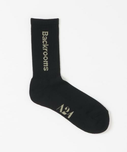 URBAN RESEARCH / アーバンリサーチ ソックス | URBAN RESEARCH×Backrooms×A24　Backrooms LOGO SOX | 詳細8