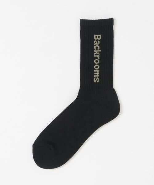URBAN RESEARCH / アーバンリサーチ ソックス | URBAN RESEARCH×Backrooms×A24　Backrooms LOGO SOX（ブラック）