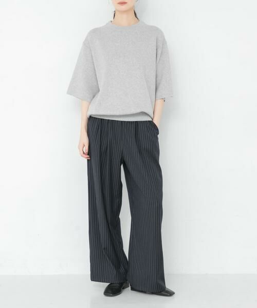 URBAN RESEARCH / アーバンリサーチ その他パンツ | 『UR TECH SMOOTHLUXE』ウール混タックギャザーストレートパンツ | 詳細3
