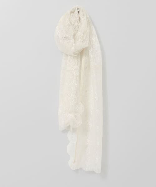 ＊＊URBAN RESEARCH / アーバンリサーチ マフラー・ショール・スヌード・ストール | COUTURE MAISON　3WAYレースショール（ベージュ）