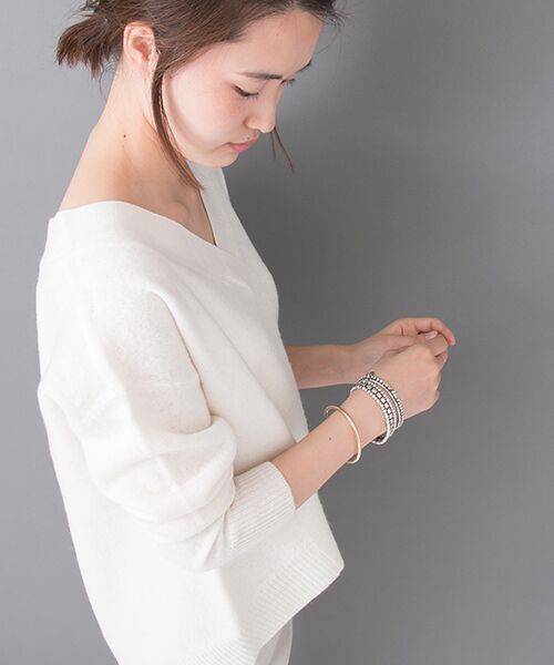 ＊＊URBAN RESEARCH / アーバンリサーチ ブレスレット・バングル | kaene　シンプルバングル（ゴールド）