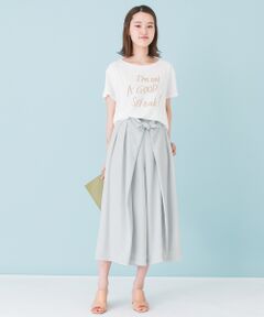 前リボンタックパンツ