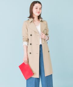 高密度ギャバトレンチコート