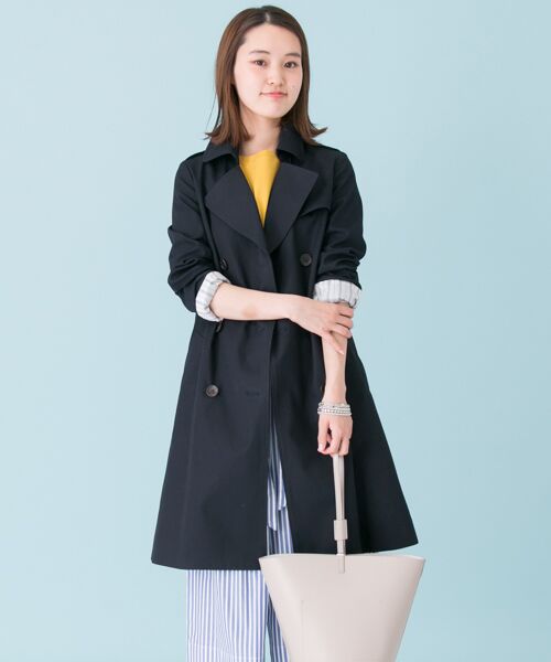 限定 特価 新品未使用 アーバンリサーチ トレンチコート ネイビー Lサイズ トレンチコート （トレンチコート）｜URBAN RESEARCH DOORS