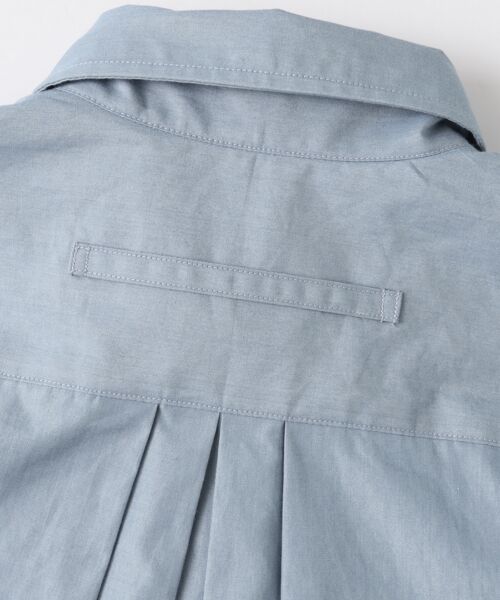 TICCA 半袖ライトブルーシャツ SHIRT COLLECTION