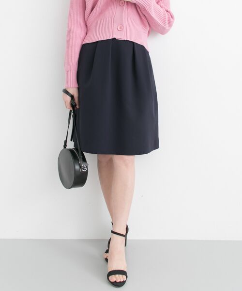 ＊＊URBAN RESEARCH / アーバンリサーチ スカート | タックスカート（NAVY）