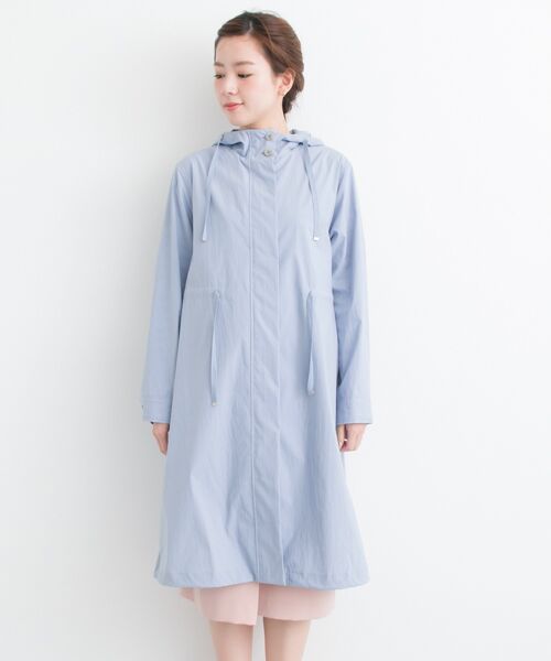 美品☆セオリーリュクス　ウォッシャブルミリタリーコート　フード　KENT　38 美品☆セオリーリュクス ウォッシャブルミリタリーコート フード