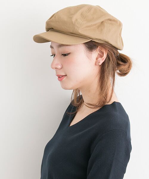 ＊＊URBAN RESEARCH / アーバンリサーチ ハンチング・キャスケット・ベレー帽 | ボリュームキャスケット（Beige）