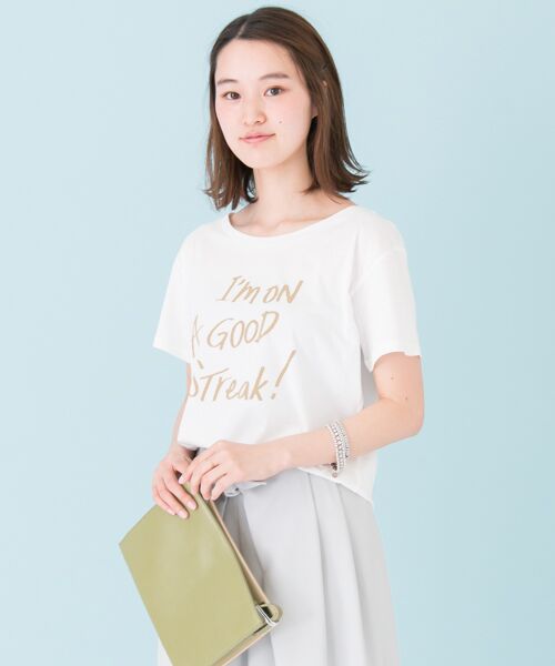 ＊＊URBAN RESEARCH / アーバンリサーチ Tシャツ | 手書き風ロゴTシャツ（OFF×BRN）