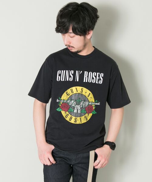＊＊URBAN RESEARCH / アーバンリサーチ Tシャツ | GUNS N ROSES T-SHIRTS（BLACK）