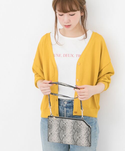 ＊＊URBAN RESEARCH / アーバンリサーチ カーディガン・ボレロ | 撥水ショートカーディガン（MUSTARD）