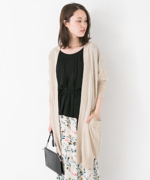 LAND OF DISTRACTION ロングカーディガン セール】 ウォッシャブル  