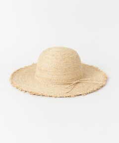 ラフィアブレードハット