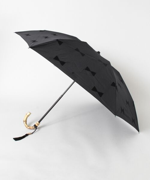 セール】 Saison Tourne Umbrella リボン刺繍折傘 （傘