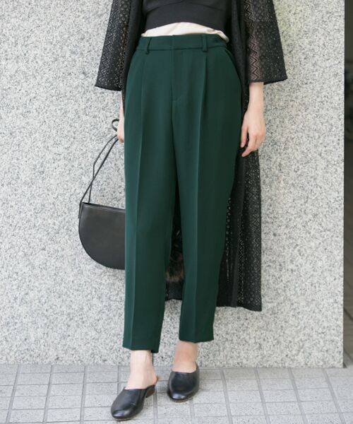 ＊＊URBAN RESEARCH / アーバンリサーチ その他パンツ | カラーテーパードパンツ（GREEN）