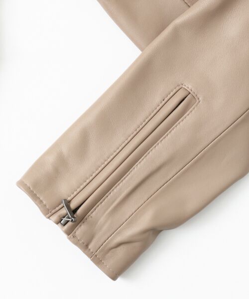 URBAN RESEARCH レザーノーカラージャケット URBAN RESEARCH DOORS｜ノーカラージャケット | Rakuten Fashion