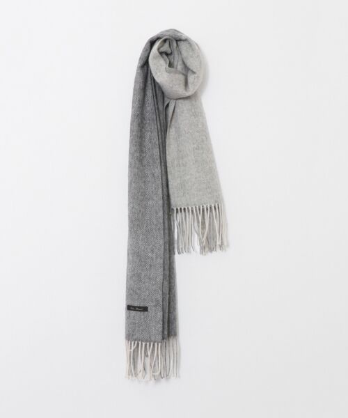＊＊URBAN RESEARCH / アーバンリサーチ マフラー・ショール・スヌード・ストール | ウールバイカラーストール（GRAY系）