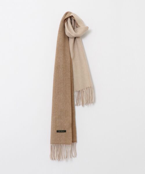 ＊＊URBAN RESEARCH / アーバンリサーチ マフラー・ショール・スヌード・ストール | ウールバイカラーストール（CAMEL系）