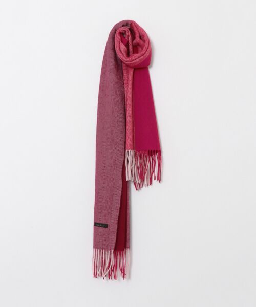 ＊＊URBAN RESEARCH / アーバンリサーチ マフラー・ショール・スヌード・ストール | ウールバイカラーストール（PINK系）