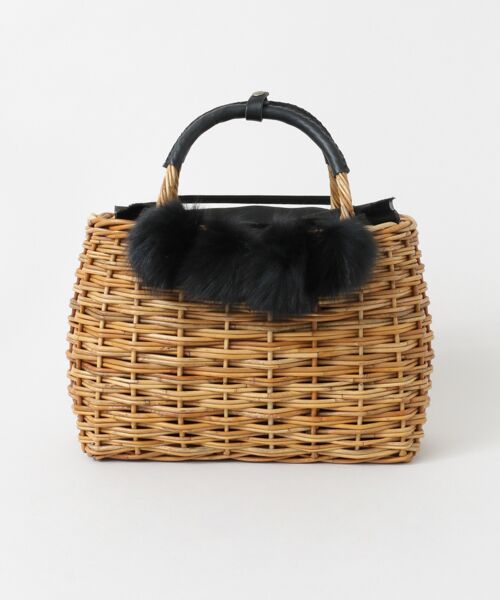 ＊＊URBAN RESEARCH / アーバンリサーチ バッグ | FleaStoreVegetal　Ponpon tote M（BLACK）