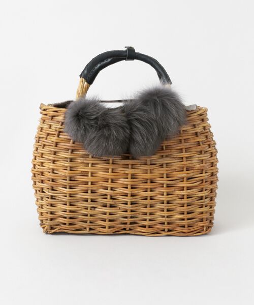 ＊＊URBAN RESEARCH / アーバンリサーチ バッグ | FleaStoreVegetal　Ponpon tote M（GRAY）