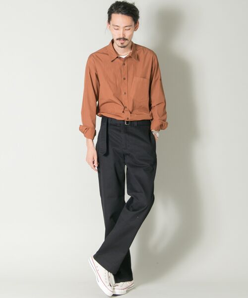 セール】 MHL. COTTON DRILL BELTED PANTS （その他パンツ