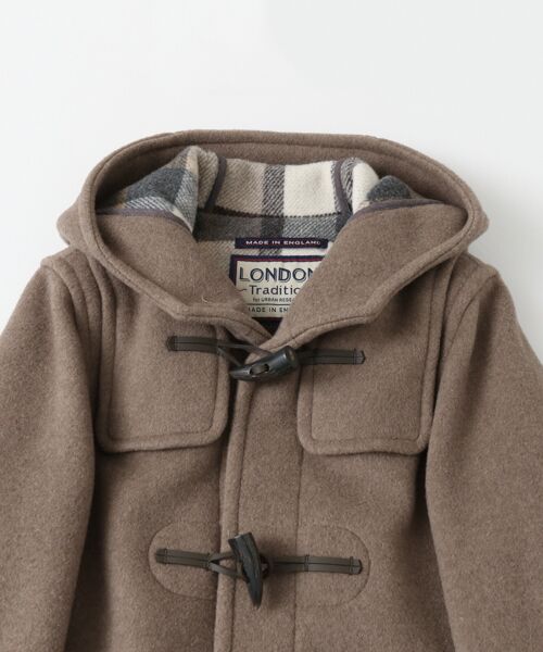 LONDON Tradition ダッフルコート グレー　forアーバンリサーチ セール】 LONDON TRADITION×URBAN RESEARCH 別注ダッフルコート