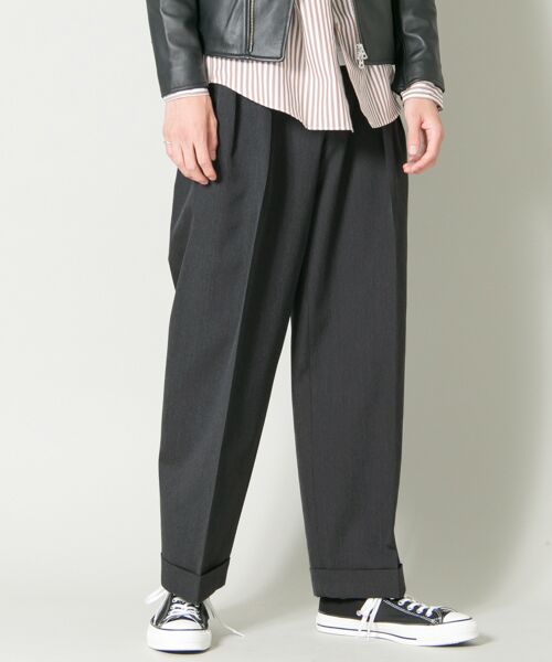 セール】 ZUBON 2Tuck Wide Trouser （その他パンツ