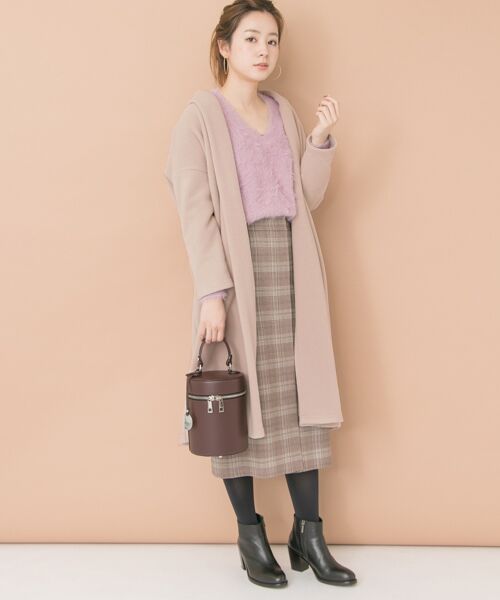 sale！半額【新品】アーバンリサーチ　フーデッドコーディガン セール】 ふかふかコーディガン （その他アウター）｜＊＊URBAN