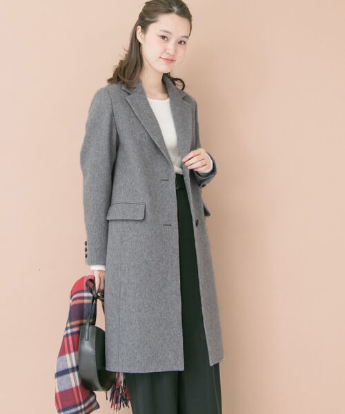 ＊＊URBAN RESEARCH / アーバンリサーチ その他アウター | チェスターコート（L.GRY）